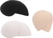 [TOVINANNA] Enhance Your Bra 3 Pack Removable Bra Pad Liners Latex Cotton Versatile for Yoga Exercise and Daily Wear