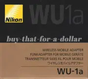 *NEW*NIKON WU-1a Wireless Mobile Adapter-D3200 D3300 D5200 D5300 D7100 P7800 Df