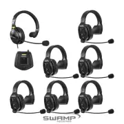 Saramonic WiTalk5 WT7S Full-Duplex 7-Person Wireless Single-Ear Headset Intercom