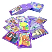 54X Anime Collectible Cards Character Collection Card, Anime Commemorate Card