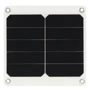 10W 5V Sun Power Waterproof Solar Panel With USB Ports For Outdooors Home Cooling Ventilation