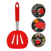 Slotted Frying Spatula Non-stick Silicone Spatula Fish Cooking Spatula Kitchen