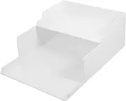 Gadpiparty 2Pcs Desktop Storage Shelf Multi Functional Document Organizer for Office Home Holder Stationery Storage Design Space Saving for Tidy