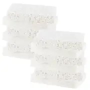 12-Pack Kitchen Sponges, Eco Cellulose Non-Scratch Scrub Sponge [White]
