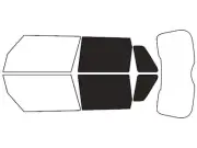 Rvinyl Window Tint Kit Fits Mini Cooper 2015-2023 (4 Door)