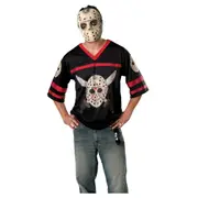 Friday The 13Th Jason Hockey Jersey & Mask Adult Costume Dress Halloween