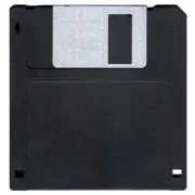 50 Floppy Disks DS/HD. Diskettes are IBM Formatted 1.44 MB. Color Black