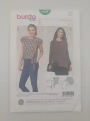 Burda Sewing Pattern 6459 Women's Blouse Pattern Size US 8-20 EUR 34-46 NEW