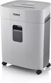 Dahle PaperSAFE 260 Paper Shredder 12 Sheets, Oil-Free, Jam Protection, Cross-C