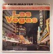 View-Master Las Vegas Nevada 3 Reel Packet New & Sealed 1973