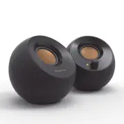 Creative Pebble Black Audio input pin plug power USB connection PC speaker New