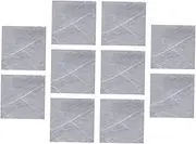 STOBAZA 10 Sheets Self Adhesive Oil Resistant Wall Sticker Self-adhesive Decals Kitchen Decorative Decals Kitchen Wall Decals Kitchen Decoration Wall Waterproof Kitchen Sticker Tiles Decor