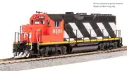 Broadway Limited HO 8920 EMD GP35, CN 9301, Zebra Stripes, Paragon4 Sound/DC/DCC