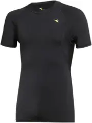 Diadora Men's Compression Short Sleeve Gym Thermal T Shirt Top