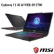 【額外加碼2%回饋】MSI 微星 Cyborg 15 AI A1VEK-015TW Ultra7/16G/1T 電競筆電