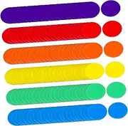 ERINGOGO 180pcs Counting Chips Bingo Accessories for Games Math Learning and Family Fun Markers for Counting Sorting and Educational Activities