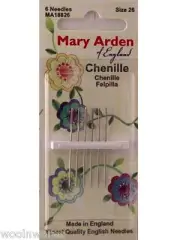 MARY ARDEN "CHENILLE NEEDLES" ~ For Cotton & Wool Applique, Etc.