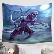 Cool Fantasy Art Zombie Pirate Tapestry