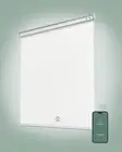 Motorized Blinds Blackout Motorized Roller Cordless App Control White, 34" X 72"