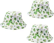 [OATIPHO] Bucket Hat Women's Hats & Caps Bucket Hats for Women Trendy Women Sun Hat Aesthetic Hats St. Patrick's Day Bucket Hat Holiday Hat Sun Hat for Women Vacation Hat Polyester