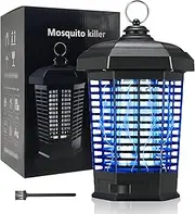 oolong Bug Zapper Electric Fly Trap,Mosquito Zapper 4200V Light Insect Swatter,360°Attract Zap Flying Insect Powerful Repellent Pest, Electric Fly Swatter for Outdoor, Patio, Backyard, Garden