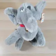 VTG Applause Elephant Hand Puppet Plush Stuffed Animal Waldo Bell 12" Gray Tags