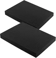HOMSFOU 2pcs Shockproof Foam Sheets for Tool Box Organizer Impact Resistant Packaging Inserts Protective Foam Pads for Electronics Ceramics Storage