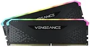 Corsair Vengeance RGB Pro 16GB (2 x 8GB) DDR4 3200 C16 Desktop Memory Kit, Black