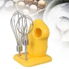 Electric Hand Mixer with Stainless Steel Whisk Handheld Coffee Blender Electric
