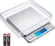 Digital Kitchen Scale, 500g/0.01g Mini Pocket Jewelry Scale, Cooking Food Scale