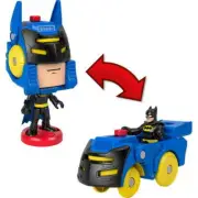 Imaginext DC Super Friends Head Shifters Batman Figure & Batmobile Vehicle Set