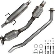 LELEHOKA Catalytic Converter Compatible with Toyota Corolla 2009 2010 2011 2012 2013, Compatible with Matrix 2009 2010 2011, Compatible with Pontiac Vibe 2009 2010 1.8L Complete Unit
