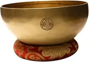 GOOHOCHY 1 Set Yoga Meditation Singing Bowl Bowl Cotton Random Color