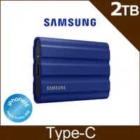 在飛比找PChome24h購物優惠-[含羅技無線滑鼠SAMSUNG 三星T7 Shield 2T