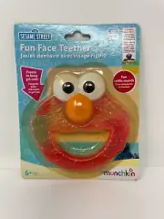 NEW (2009) Munchkin The Baby Toon Silicone Teether Elmo Sesame Street BPA Free!