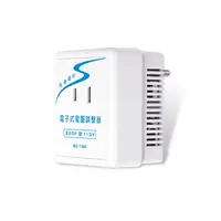 在飛比找PChome24h購物優惠-過載自動斷電保護 220V 變 110V 電子式電壓調整器 