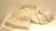 Charter Club Donegal Yarn 3 Piece Gift Set - Hat Gloves and Scarf Color Ivory