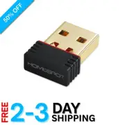Compact Nano WiFi Adapter - 150Mbps Speed for Multiple OS including Raspberry Pi
