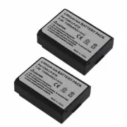 2pcs Battery For Canon EOS Kiss X50 Kiss X70 X80 X90 DS126291 DS126491 DS126621