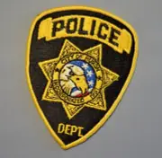 Huron California Police "DEPT." Patch ++ Mint Fresno County CA