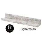 IKEA Picture Ledge Shelf Storage Organizer White Stained Pine Effect 21 5/8