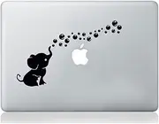 Elephant MacBook Decal Vinyl Sticker Mural Christmas Kids Children Art Animal MacBook Laptop Sticker Decal Vinyl Tablet Skin Mural Art Graphic Laptop Vinyl Sticker Sticker MacBook Decal Art Apple