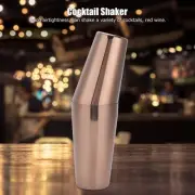(Rose Gold)304 Stainless Steel Cocktail Shaker Bottle Set Bartender Bar
