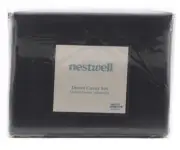 Nestwell 450 Tc Cotton Sateen Duvet Set Queen Size Periscope