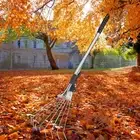 Garden Leaf Rake Telescoping Rake Durable Raking Leaves Versatile Tool,