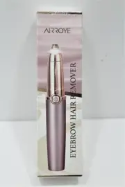 Eyebrow Hair Remover Facial Epilator 360 degree all around removal ARROYE