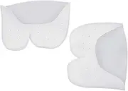 ARTSEWPLY 2Pairs Gel Toe Caps for Big Toe Protection Foot Cushioning for Dance Reusable Toe Covers for Comfort Sandals and Closed Toe Shoes