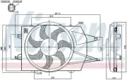 New Fan, radiator for FORD:FOCUS I Estate Van,FOCUS I Turnier,FOCUS I Clipper,