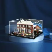 Display King- Acrylic case for LEGO(R) Home Alone 21330 - with background