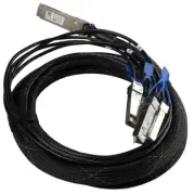 XQ+BC0003-XS+ MikroTik QSFP28 breakout cable, 3m